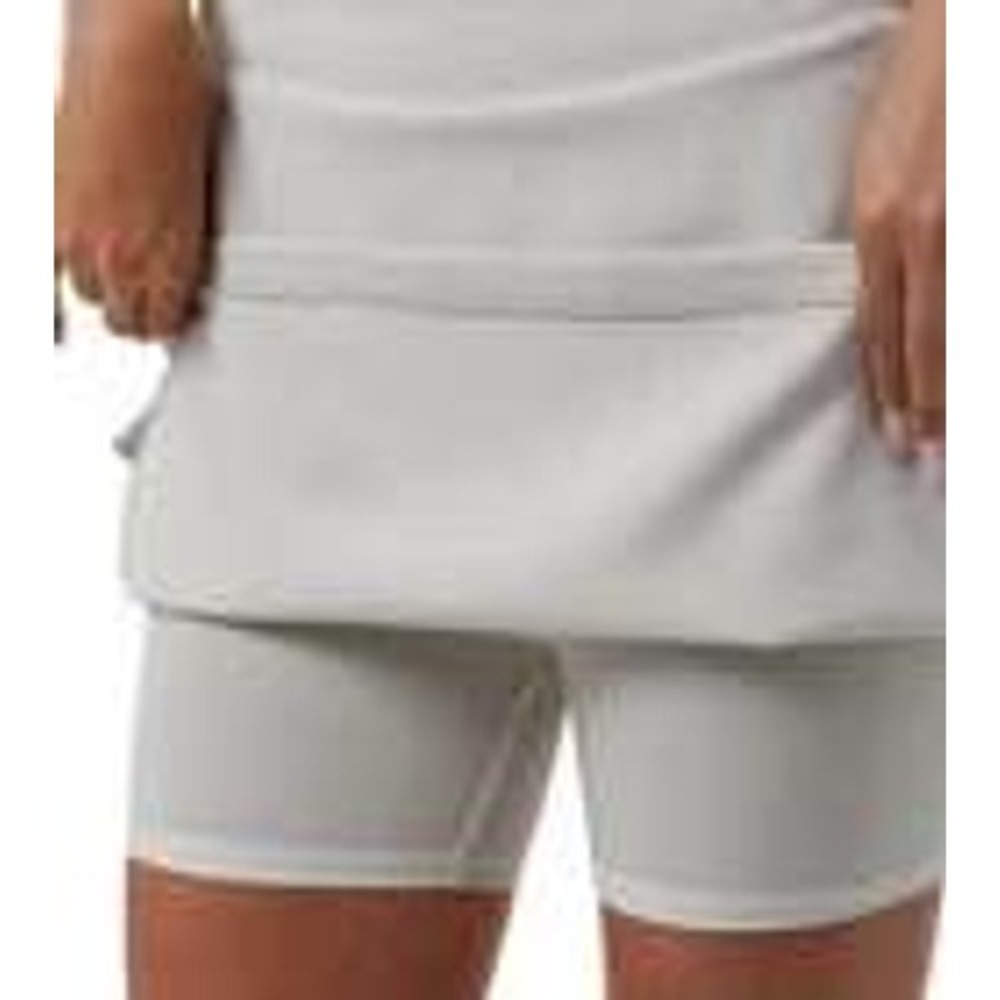 32 Degrees Cool Beige Athletic GolfTennis Skirt with Built-in Shorts Pockets XXL